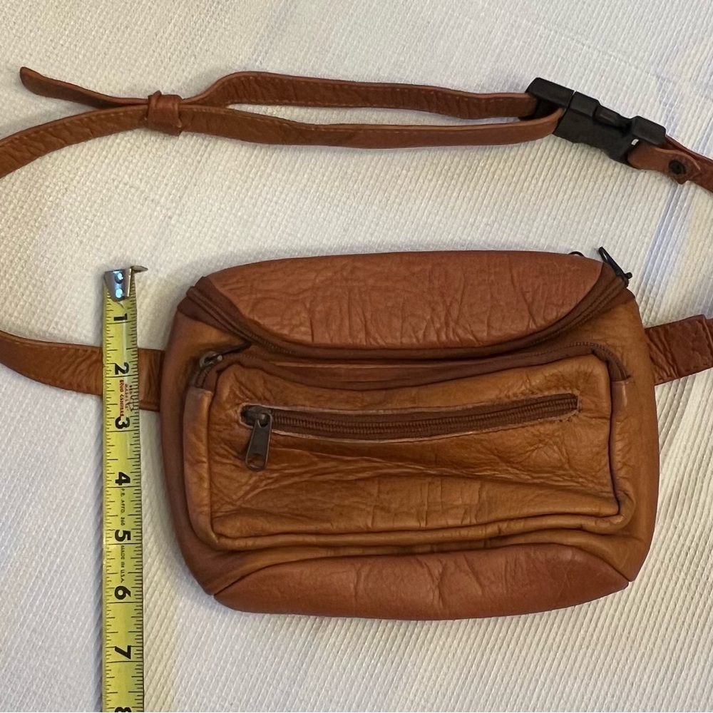 Brown Leather Waist Bag - Picture 9 of 15